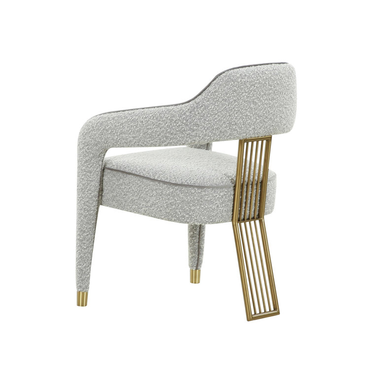 Hokku Designs Pound Boucle Arm Chair | Wayfair